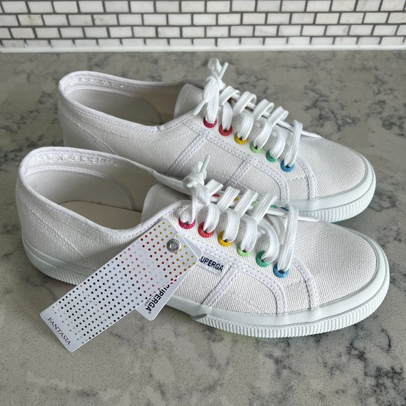 superga shoes rainbow